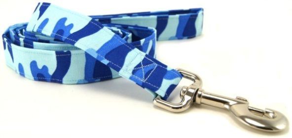 Blue Camo Dog Leash (Option: X-Small)