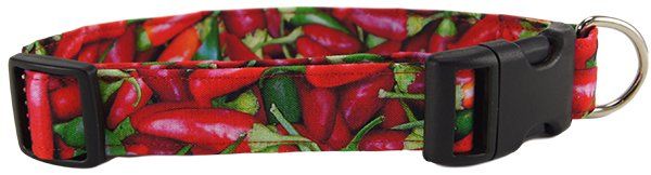 Chili Peppers Dog Leash (Option: X-Small)