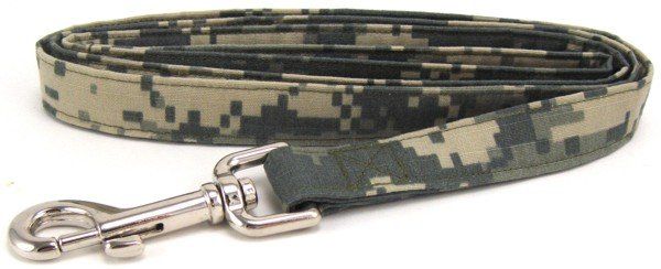 Digital Camo Dog Leash (Option: X-Small)