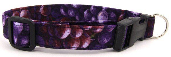 Purple Grapes Dog Collar (Option: X-Small)