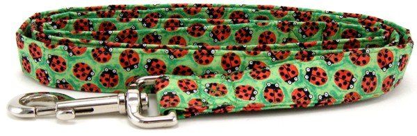 Lady Bugs Dog Leash (Option: X-Small)