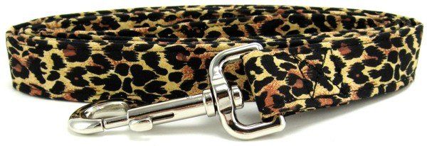 Leopard Spots Dog Leash (Option: X-Small)