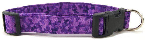 Purple Butterflies Dog Leash (Option: X-Small)