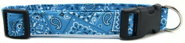 Turquoise Bandana Dog Collar (Option: X-Small)